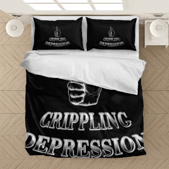 Crippling Depression Bedding Sets