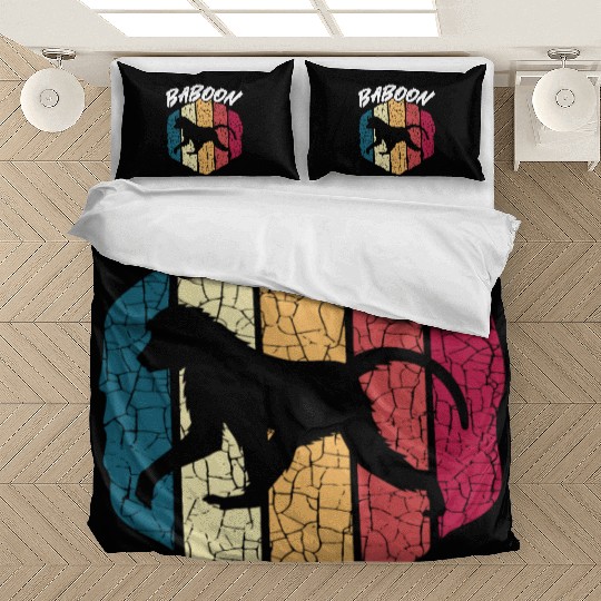 Baboon Monkey Lover Wildlife Animal Zookeeper Bedding Sets