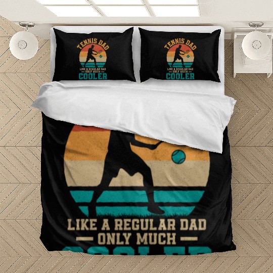 Tennis Dad Racket Sport Player Bedding Sets