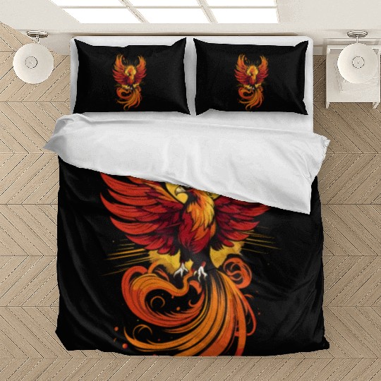 Phoenix bird - Ancient Greek Mythology Bedding Sets