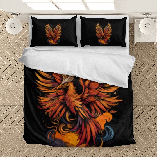 Phoenix bird - Ancient Greek Mythology Bedding Sets