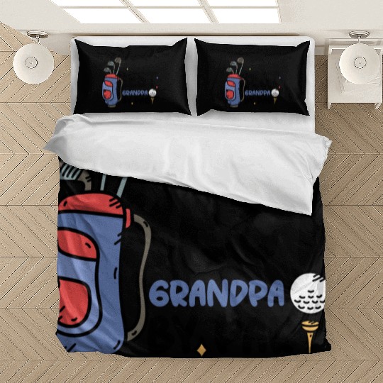 Best Grandpa By Par Father s Day Golf Grandad Bedding Sets