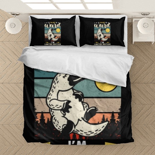 Platypus I'm Not Weird I'm Retro Living Fossil Bedding Sets