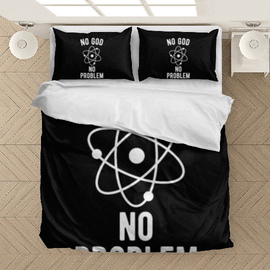Atheist Atheism Anti Religion Securalism God Sucks Bedding Sets