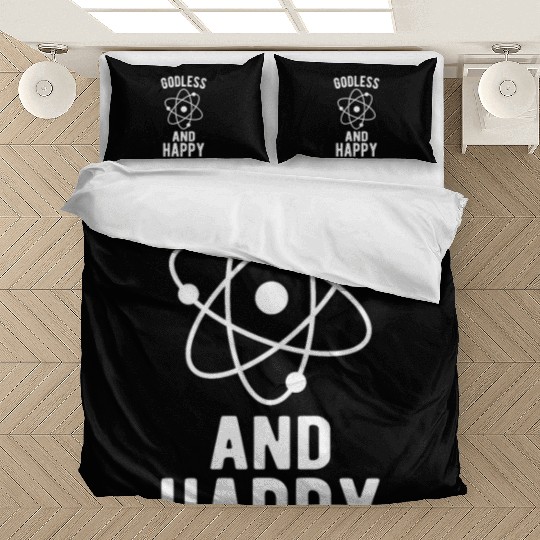 Atheist Atheism Anti Religion Securalism God Sucks Bedding Sets