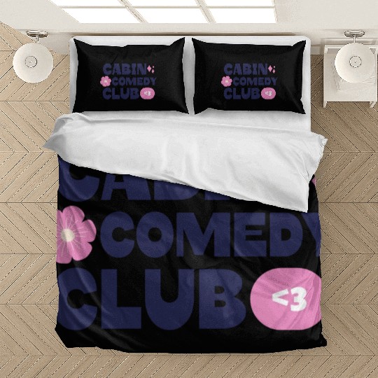 Cabin Comedy Club Bedding Sets