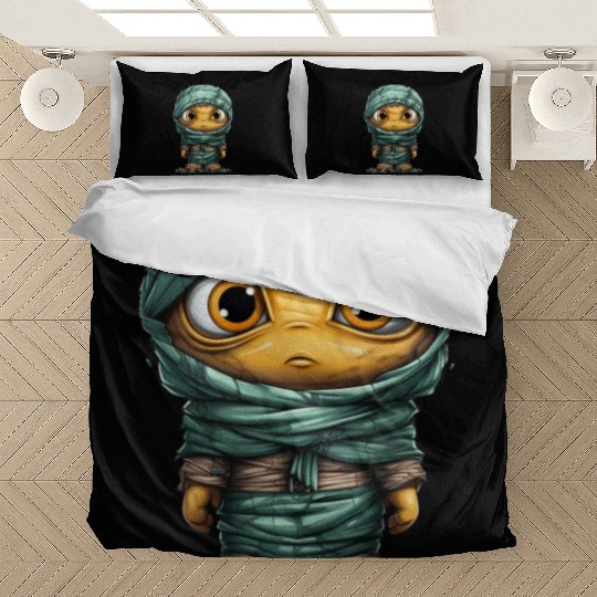 Halloween Spooky Cartoon Mummy Bedding Sets