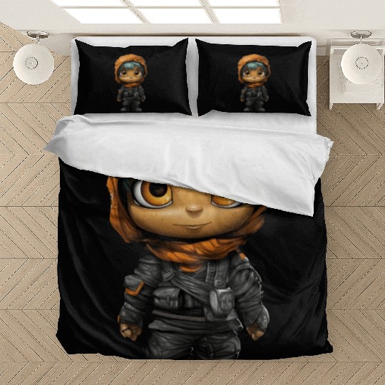 Halloween Spooky Cartoon Mummy Bedding Sets