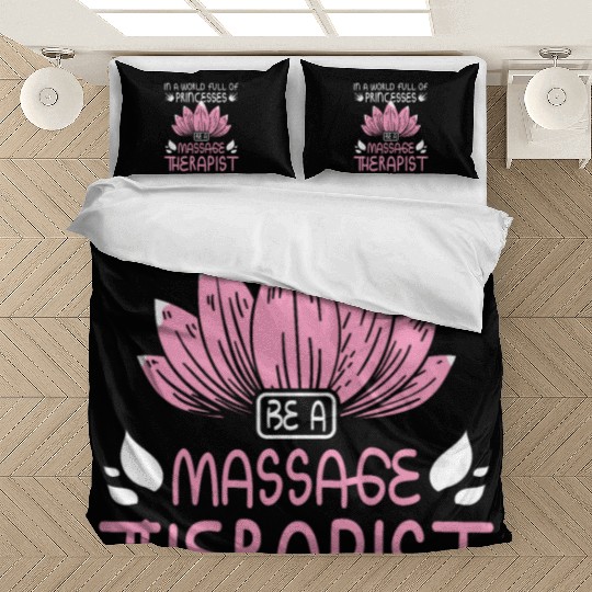 Girl Prinzzess Massage therapist Bedding Sets