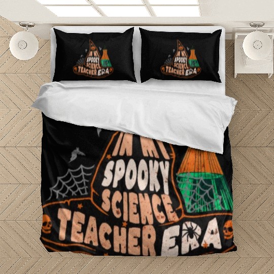 In My Spooky Science Teacher Era Witch Bedding Sets