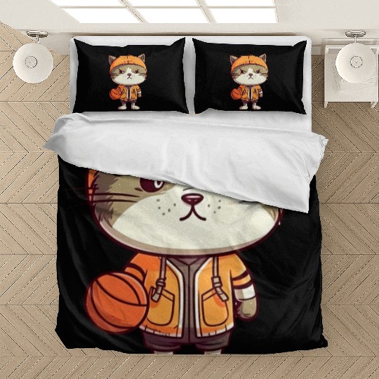 Basketball cat Bedding Sets