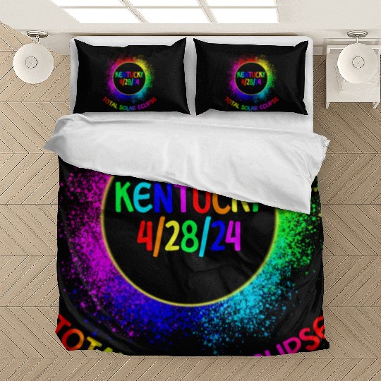 Total Solar Eclipse Kentucky 4/28/24 Kids Eclipse Bedding Sets