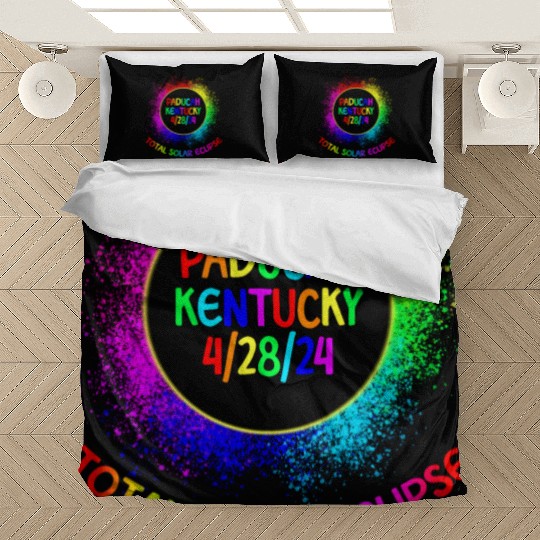 Total Solar Eclipse Paducah Kentucky 4/28/24 Kids Bedding Sets