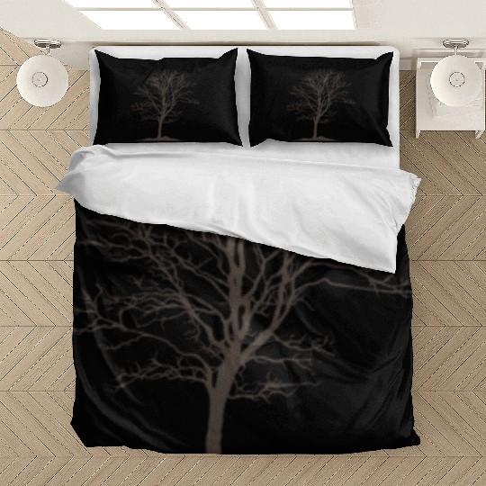 Tree without Leaves Nature Forests Environment Bedding Sets