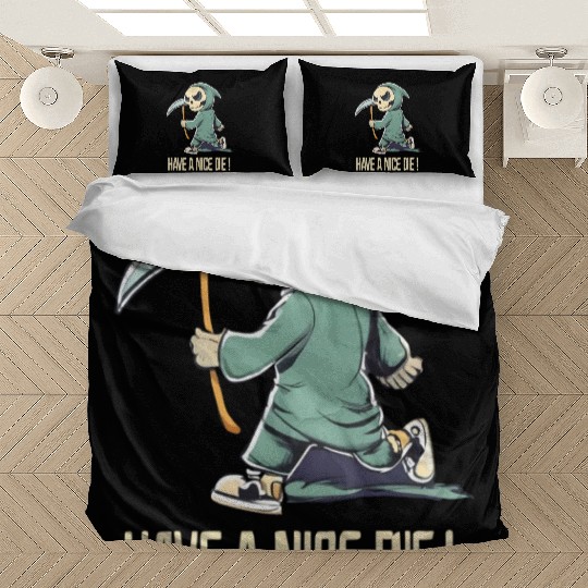 Cute Chibi Grim Reaper Bedding Sets