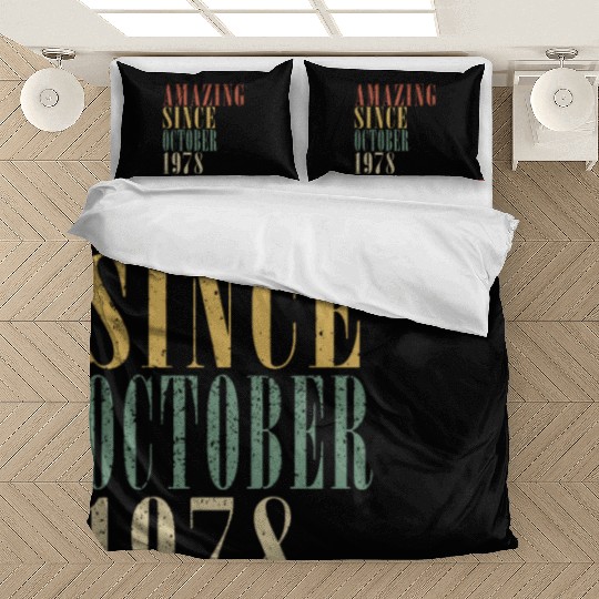 october 1978 Anniversary october 1978 october Bedding Sets