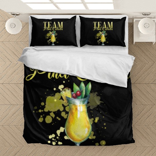 Team Pina Colada Cocktail Bartender Bedding Sets
