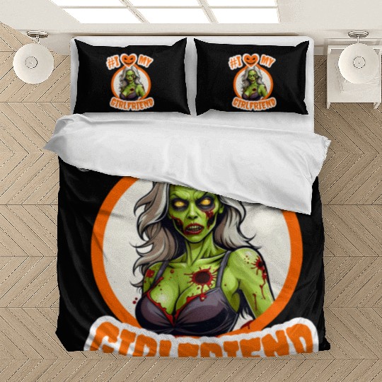 Halloween #I love my Girlfriend Bedding Sets