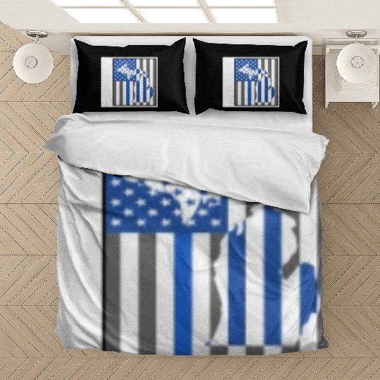 Police Bedding Sets, Michigan State Police Bedding Sets, Detroit