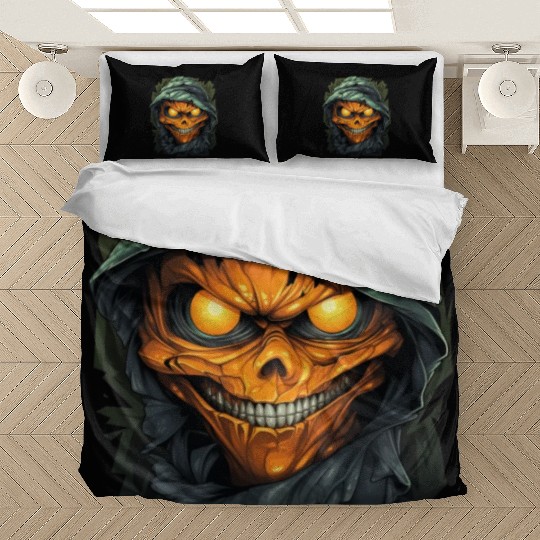 Halloween Spooky Cartoon Mummy Bedding Sets