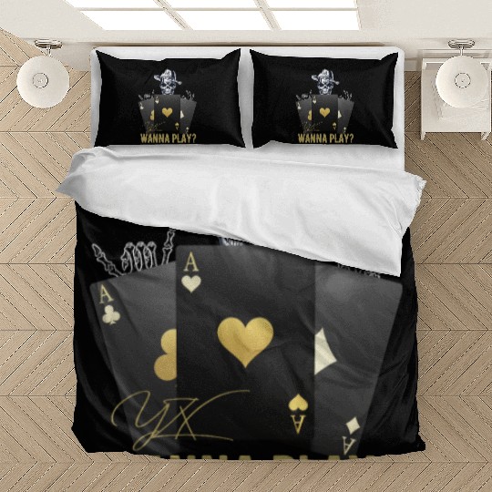 Wanna play skull Bedding Sets