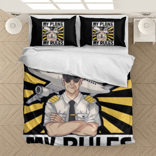 Pilot Aviation Airplane Airline Future Pilots Bedding Sets