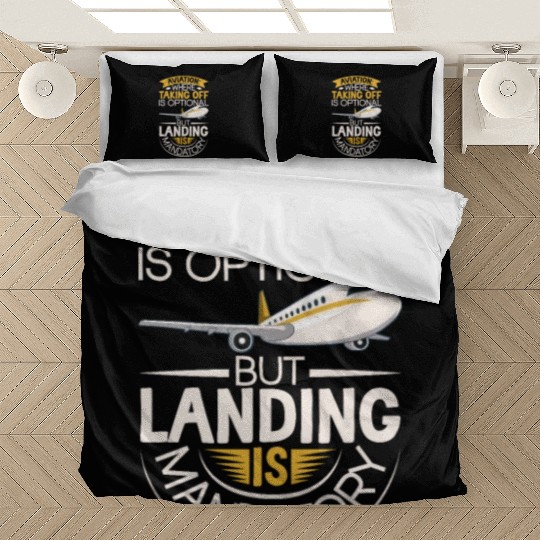 Pilot Aviation Airplane Airline Future Pilots Bedding Sets
