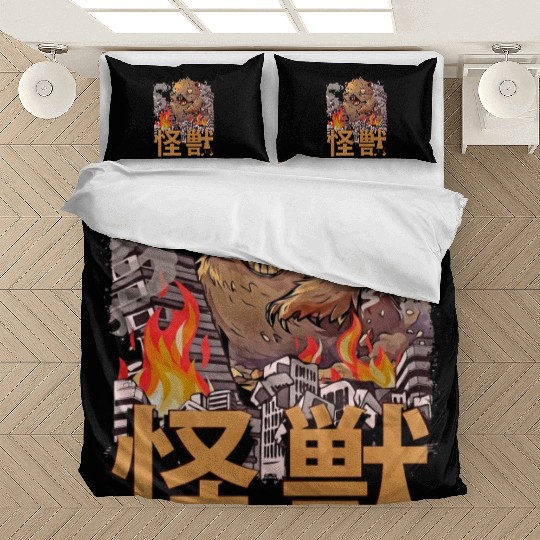 Kaiju Quokka Japanese Anime Monster Bedding Sets