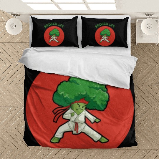 Japan Karate Martial Arts MMA Broccoli Bedding Sets