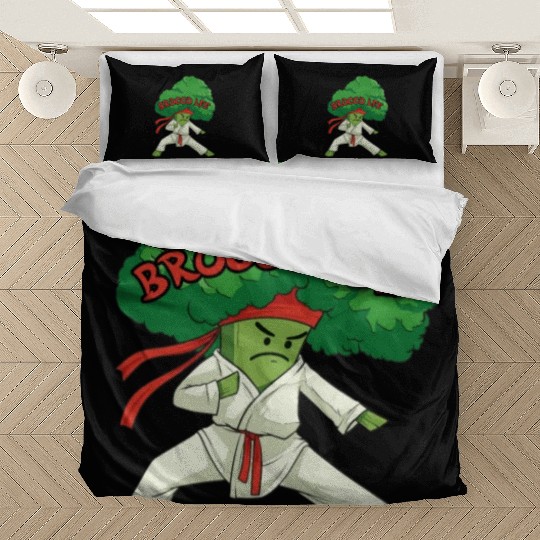 Japan Karate Martial Arts MMA Broccoli Bedding Sets