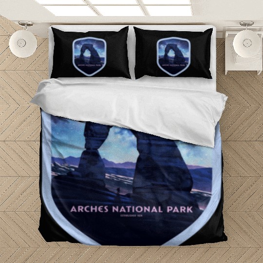 Arches National Park Stickers Bedding Sets