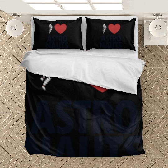I Love Astronauts Spacecraft Cosmonaut Astronaut Bedding Sets