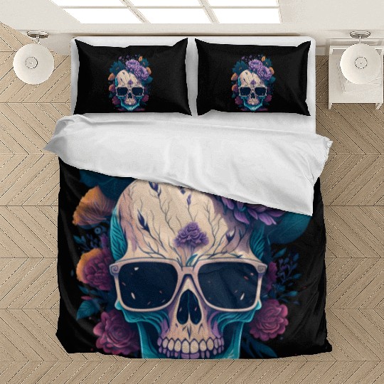 Floral Skull | C04 Bedding Sets