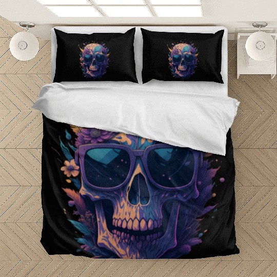 Floral Skull | C08 Bedding Sets