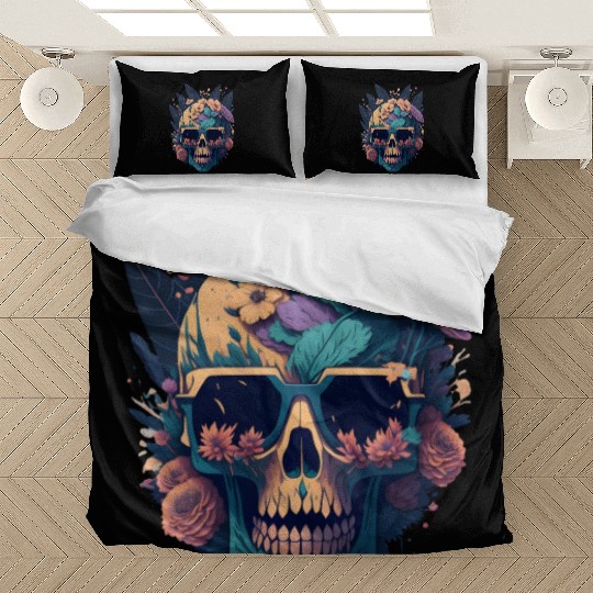 Floral Skull | C18 Bedding Sets