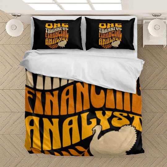 One Thankful Financial Analyst | Thanksgiving Bedding Sets