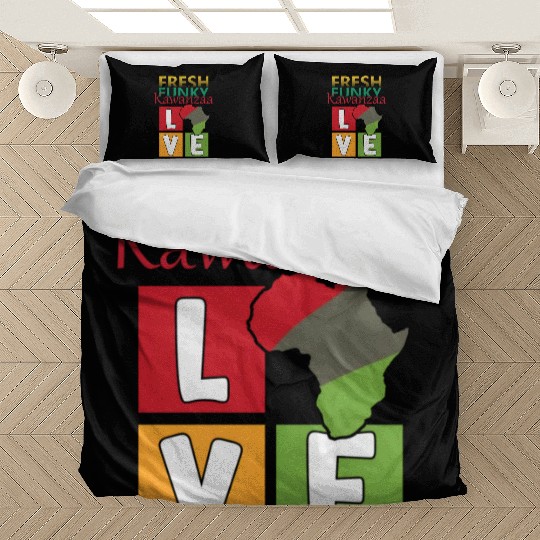 Kwanzaa Celebration with a Fresh Funky Twist Bedding Sets