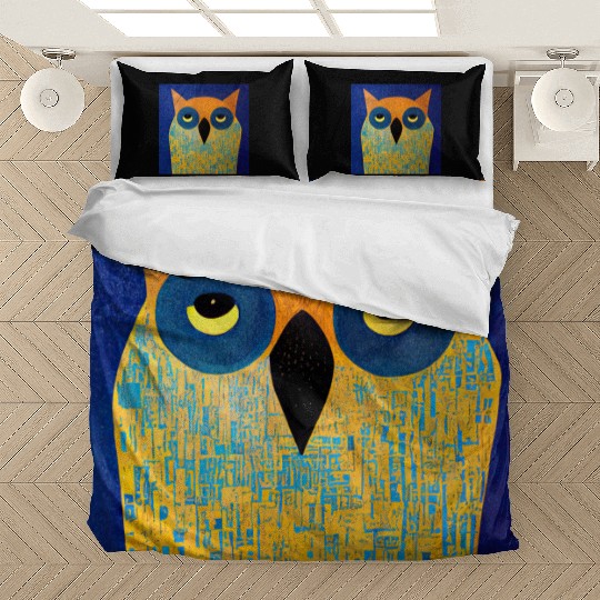Mod Owl: Bored Owl Bedding Sets