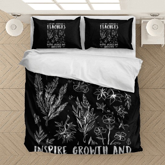 Teacher Wildflowers Teachers Inspire Growth Bedding Sets