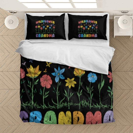 Grandma Wildflower Floral Nature Love Bedding Sets