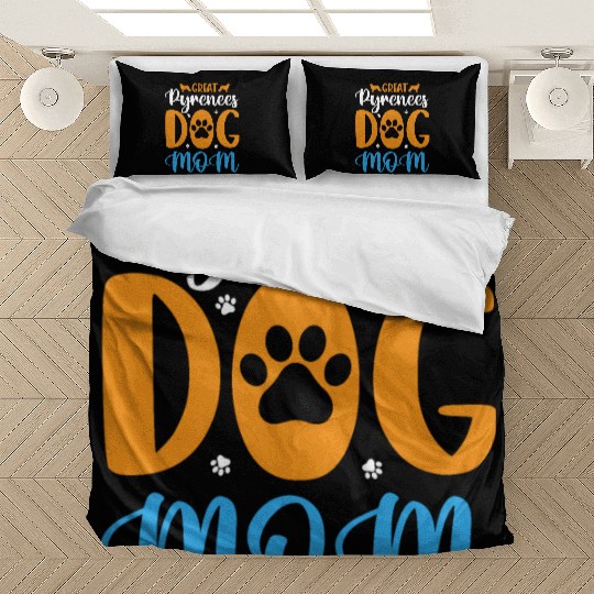 Proud Great Pyrenees Dog Mom Bedding Sets