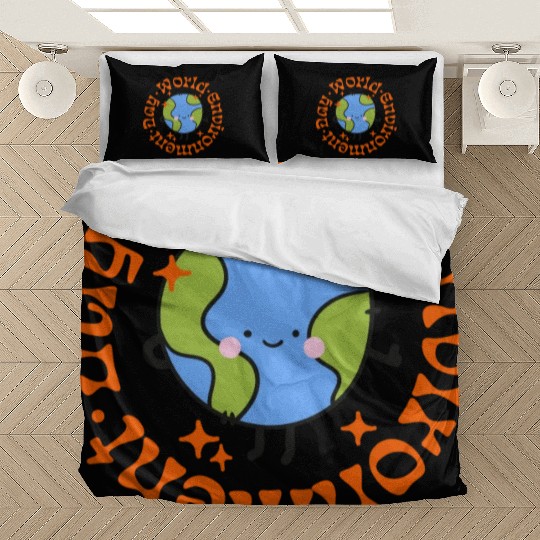 world environment day Bedding Sets