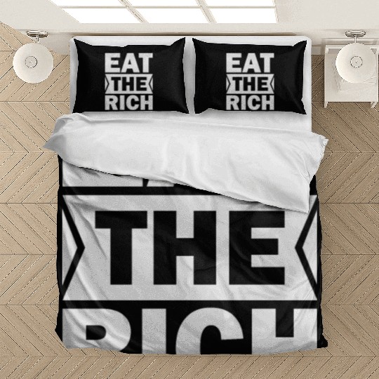 UAW President Eat The Rich Bedding Sets