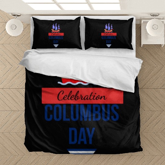 Columbus Day Celebration: Explore, Discover, Remem Bedding Sets
