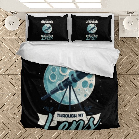Astrophotography Astronomy Space Camera Star Watch Bedding Sets