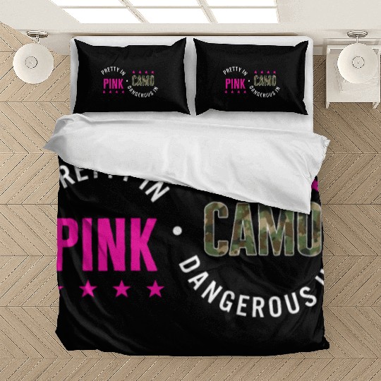 Hunting Bedding Sets, Pretty In Pink Dangerous In Camo