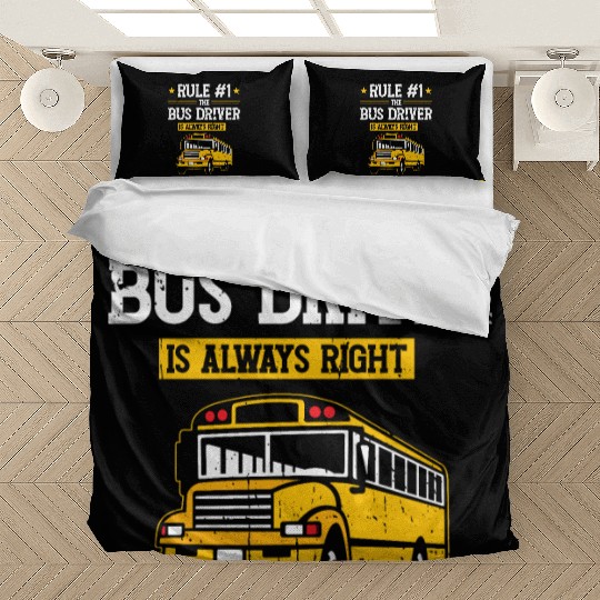 School Bus Dirver Bedding Sets