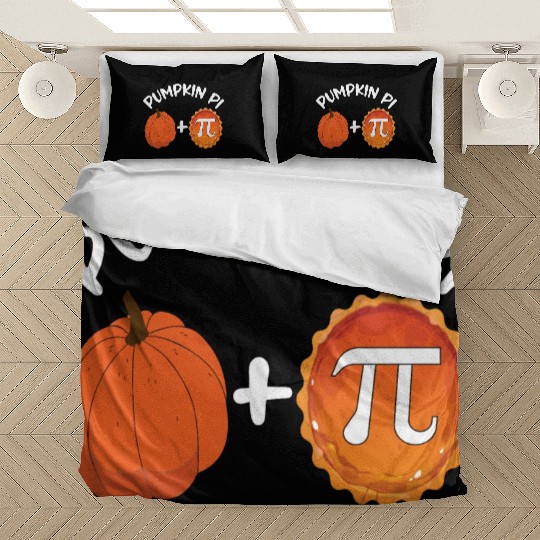 Pumpkin Pi Math Bedding Sets Funny Halloween Thanksgiving
