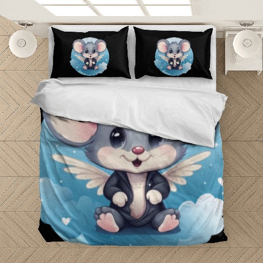 Mouse Angel Wings Rat Bedding Sets