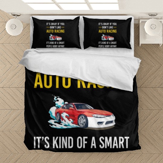 Smart People Auto Racing Automotive Autosport Bedding Sets